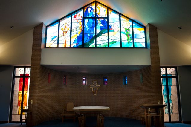 Chapel Windows around Altar